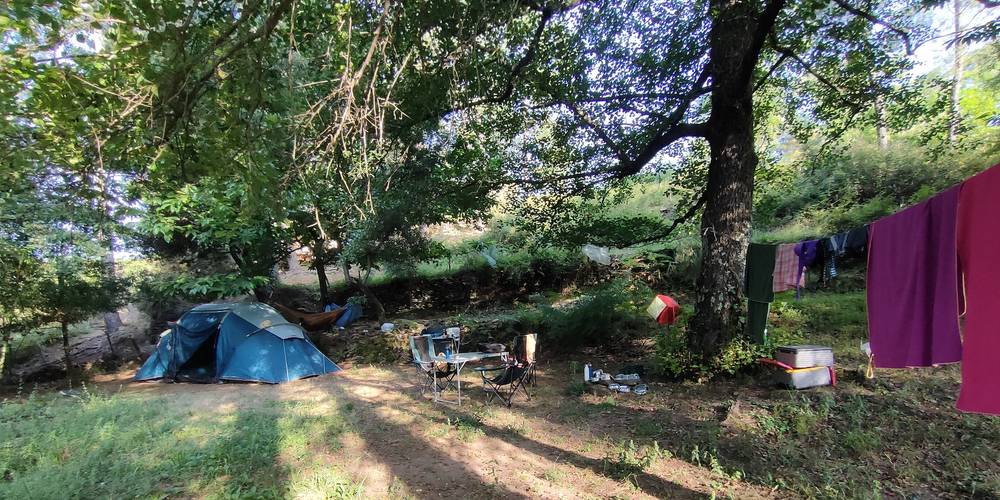 Vous pouvez camper. -  Ferme bio de La Baraque (Occitanie, Gard)