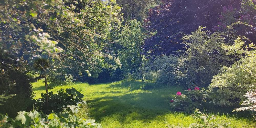 promenade au jardin -  LA MAISON DE MADELEINE (Hauts-de-France, Somme)