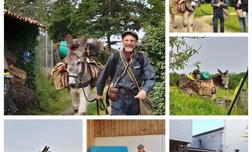 animation avec musicien nomade -  AU DOMAINE DES 3 VERSANTS (Pays de la Loire, Loire-Atlantique)