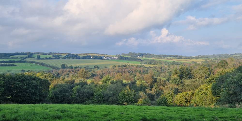 Paysages de campagne -  Gîte de Plougoulm (Bretagne, Finistère)