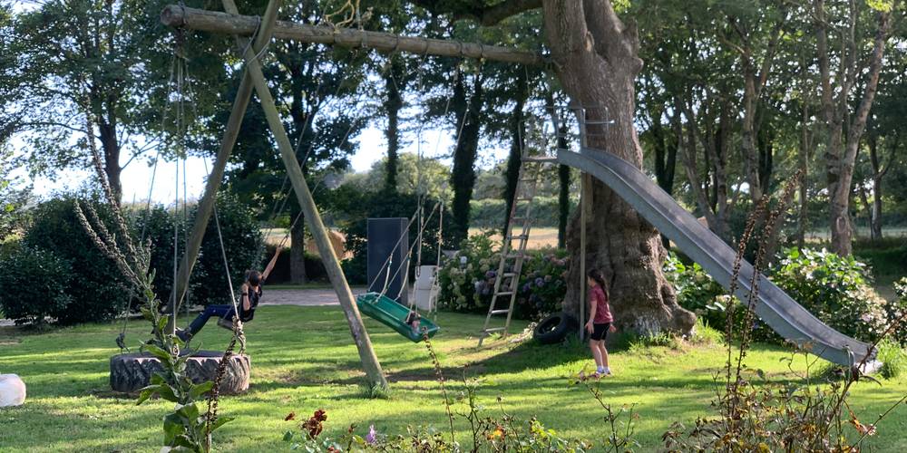 Les jeux pour enfants -  FERME DU GORRÉ (Bretagne, Finistère)