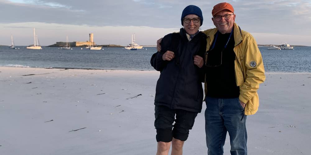Henri et Catherine qui vous accueilleront dans leurs gîtes -  FERME DU GORRÉ (Bretagne, Finistère)
