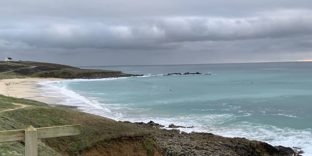 La plage à Plouhinec -  FERME DU GORRÉ (Bretagne, Finistère)