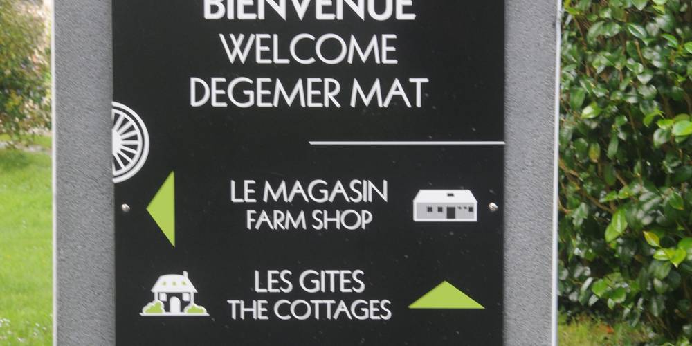 L'arrivée à la ferme du Gorré -  FERME DU GORRÉ (Bretagne, Finistère)