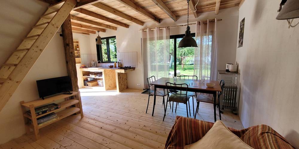 la cabane, structure en bois et paille locale -  LA JAURIE (Nouvelle-Aquitaine, Haute-Vienne)